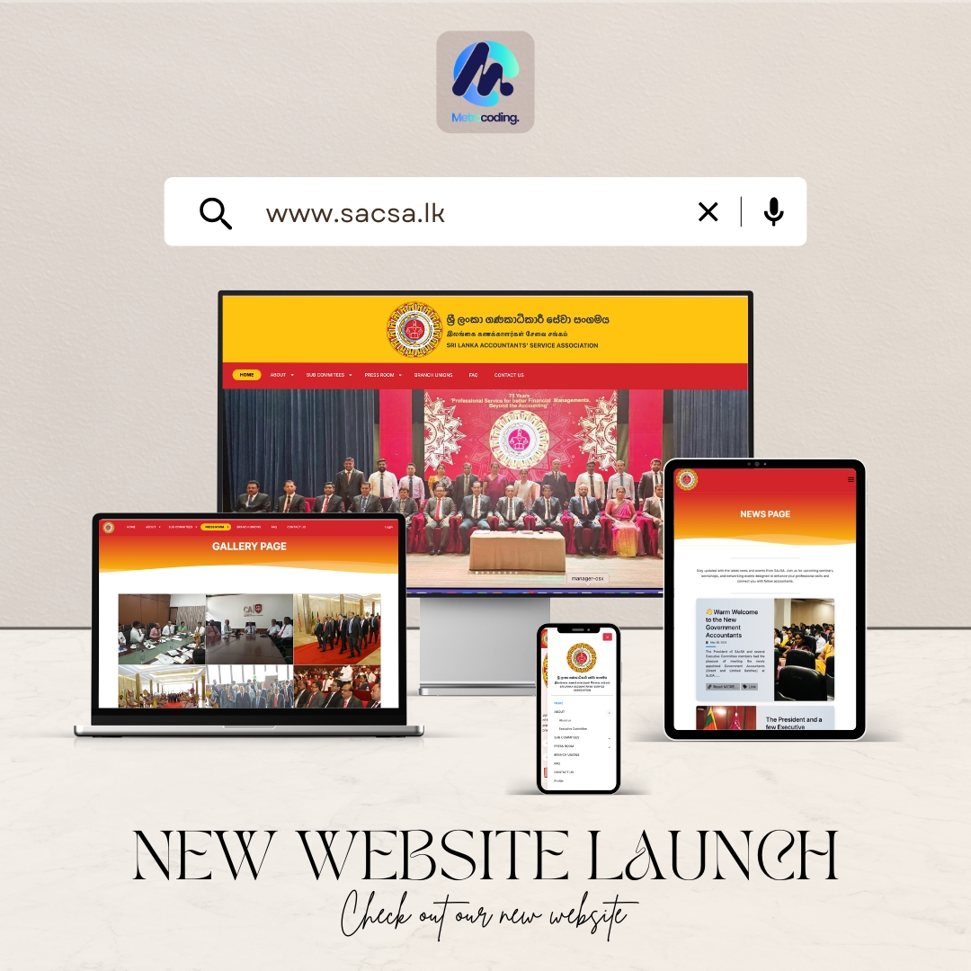 Sri Lanka Accountantants Service Association (sacsa) Project