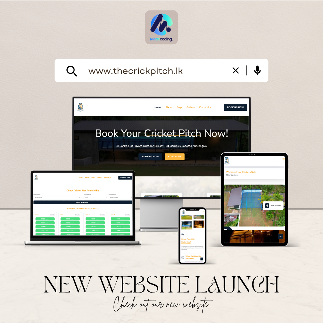 The Crickpitch Project